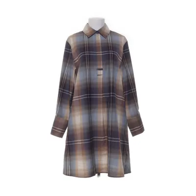 Skjortekjole (Beige, Blå, Brun, Flerfarvet) fra COS Polyester, Uld, Elastan