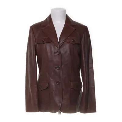 Leather blazer (Brown) from Petroff Leather