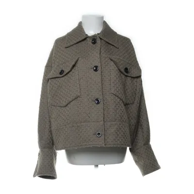 Jakke (Beige) fra Meotine Akryl, Polyester, Rævepels, Uld, Viscose