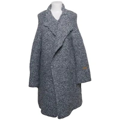 Cardigan (Gray, White) from By o la la..! Acrylic, Polyamide, Wool