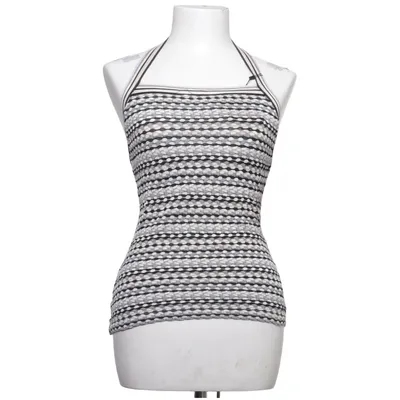 Halter neck top (Black, White, Gray) from Missoni Sport Cotton, Elastane, Viscose
