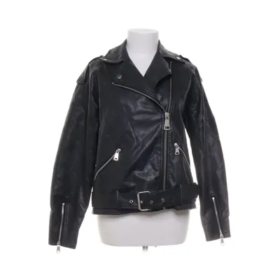 Bikerjacka (Svart) från Missguided Bomull, Polyester, Polyuretan, Viskos