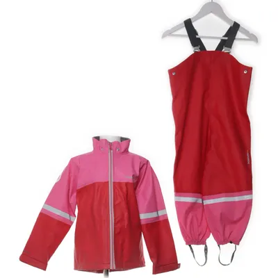 Regenkleding (Roze, Rood, Meerkleurig) van Didriksons 1913 Polyester, Polyurethaan