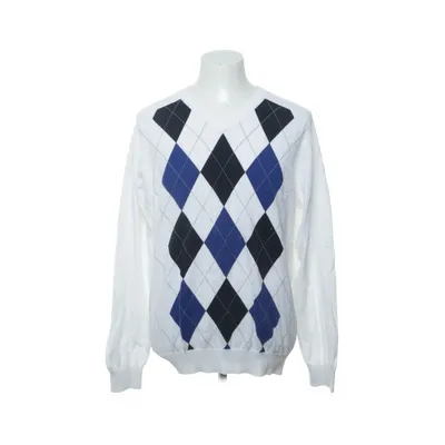 Pullover (White, Multicolored) from Race Marine Cotton