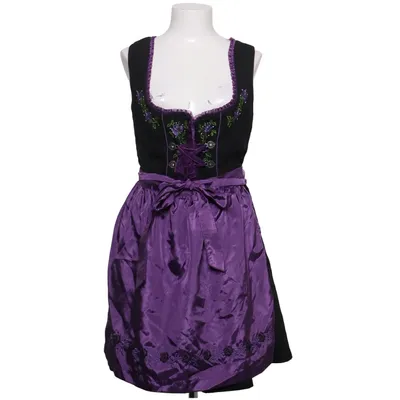 Dirndl (Sort, Lilla) fra Fuchs Trachtenmoden Polyester
