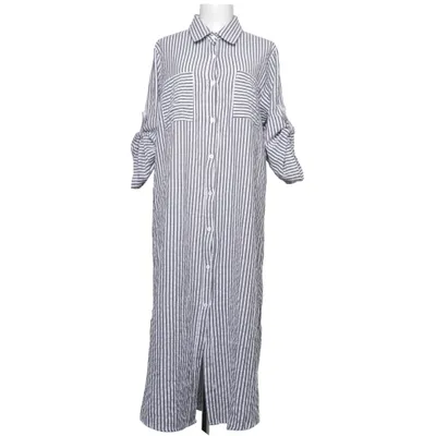 Skjortklänning (Grå, Vit) från Bery Bomull, Polyester