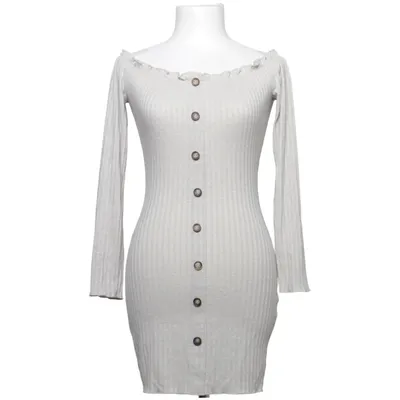 Dress (BUTTON FRONT RIB DRESS) from NLY One Elastane, Polyester, Viscose