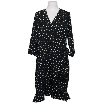 Wikkeljurk (Zwart, Wit) van Vero Moda Gerecycled polyester