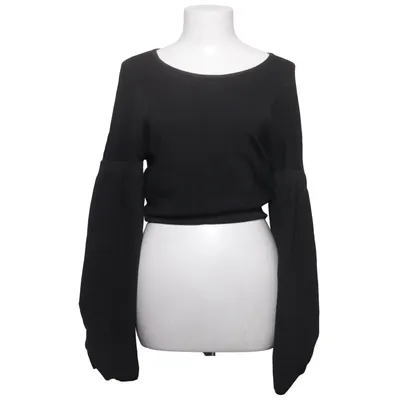 Top (Black) from Zara Knit Elastane, Polyamide, Viscose