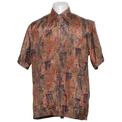 Short sleeve shirt (Brown, Multicolored) from Pidoza