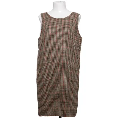 Jurk (Beige, Meerkleurig) van Talbots Acetaat, Nylon, Wol