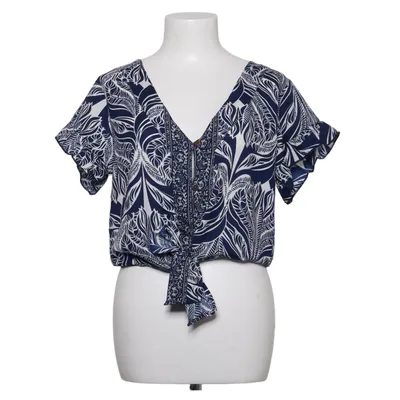 Haut (Bleu, Blanc) de Natura Polyester