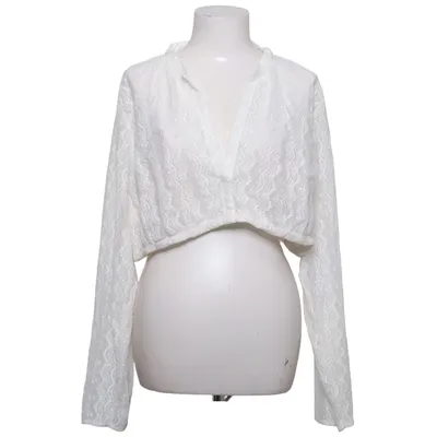 Crop top (White) from Edelnice Polyamide, Polyester