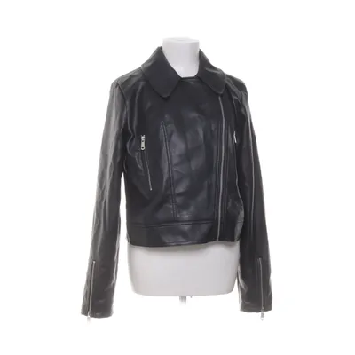 Biker jacket (OX-LECEKZIP) from OXXO Polyester, Polyurethane, Viscose