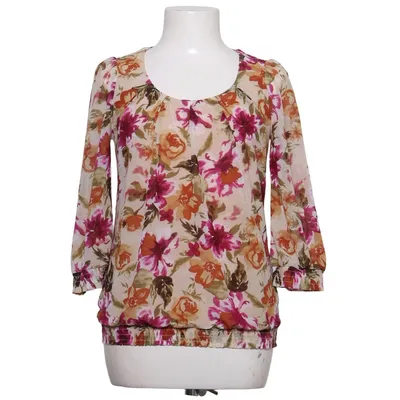 Blouse (Beige, Multicolored) from ESPRIT Collection Cotton, Polyester