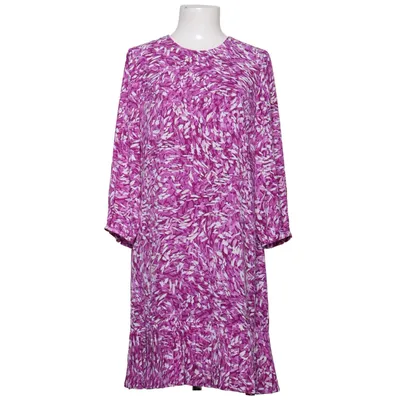Robe (Violet, Blanc) de Hobbs Polyester