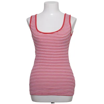 Débardeur (Rouge, Blanc) de Fishbone Polyester, Viscose