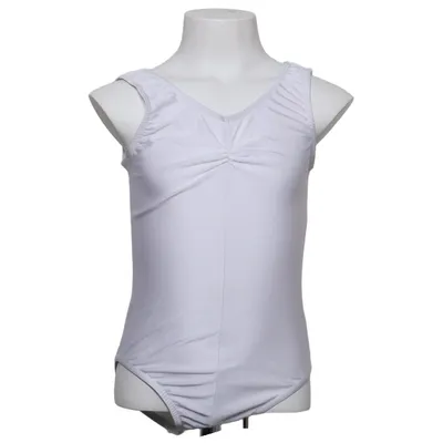 Gymnastics leotard (White) from Roch Valley Elastane, Polyamide