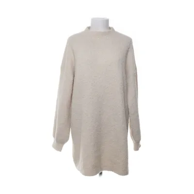 Klänning (Vit) från Boohoo Polyester, Akryl, Ull, Elastan