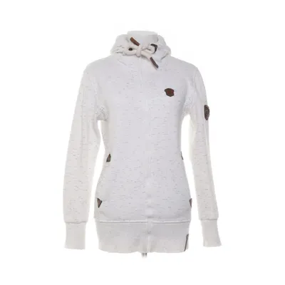 Sweat à capuche (Blanc) de Naketano Coton