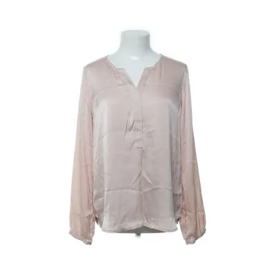 Blouse (Beige) de Style Butler Élasthane, Soie