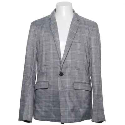 Blazer (Gris, Noir) de Brave Soul Élasthane, Polyester
