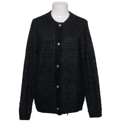 Cardigan (Noir, Argent) de Åshild Acrylique, Fibre métallique, Polyester
