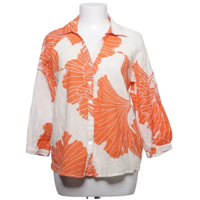 Blouse (Orange, White) from Mlle Gabrielle Cotton