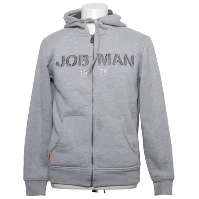 Capuchon sweater (Grijs) van Jobman Katoen, Polyester