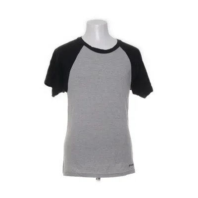 Baseballtröja (Grå, Svart) från Humör Bomull, Polyester