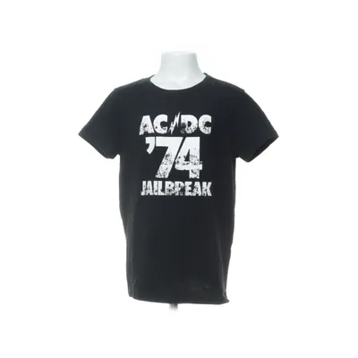 Topp (Svart) från ACDC Polyester, Återvunnen bomull