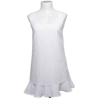 Klänning (Vit) från Crocker Apparel Elastan, Polyester