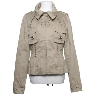 Jacket (Beige) from Samsøe & Samsøe Cotton, Polyester