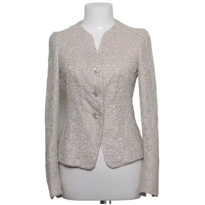 Blazer (Beige) van Armani Collezioni Katoen, Polyamide, Polyester
