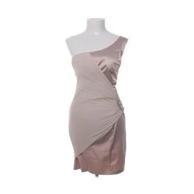 Cocktail dress (Beige) from Elise Ryan Cotton, Elastane, Nylon, Polyester
