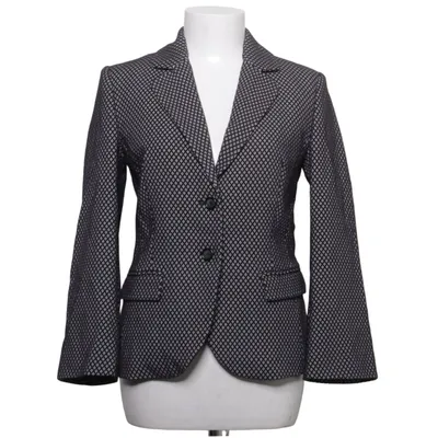 Blazer (Black, White) from United Colors of Benetton Elastane, Polyester, Viscose