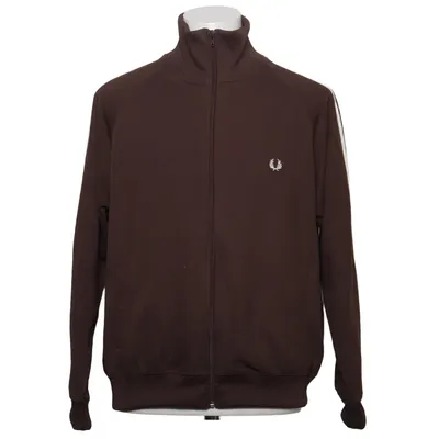 Trainingsjacke (Braun) von Fred Perry Sportswear Baumwolle, Polyester