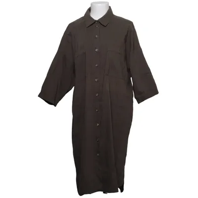 Shirt dress (Green) from Betty & Co Cotton, Elastane, Polyamide