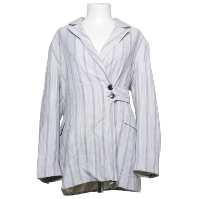 Kavaj (Grå) från Ganni Polyester, Viskos