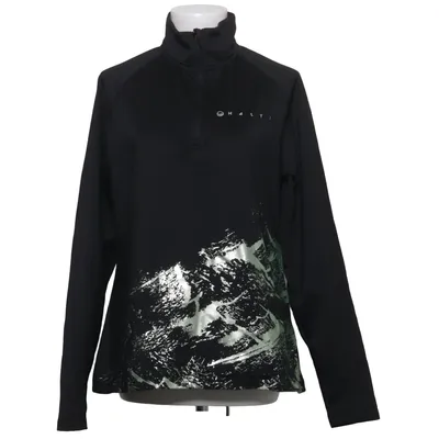 Practice jersey (Black, White) from Halti Elastane, Recycled polyester