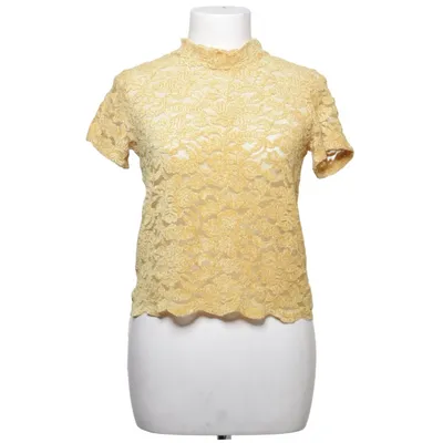 Top (Yellow) from Bershka Elastane, Polyester