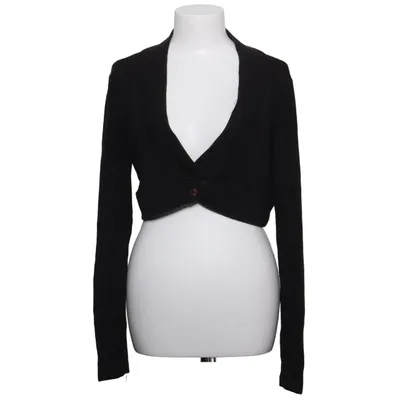 Bolero (Zwart) van La Fée Maraboutée Angora, Elastaan, Polyamide
