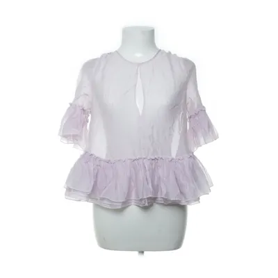 Peplumtopp (Rosa) från H&M Conscious Collection Exclusive Lyocell, Polyamid