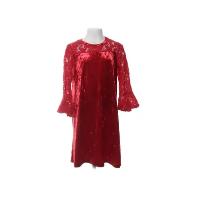 Klänning (Röd) från Lindex Bomull, Elastan, Polyamid, Polyester, Viskos