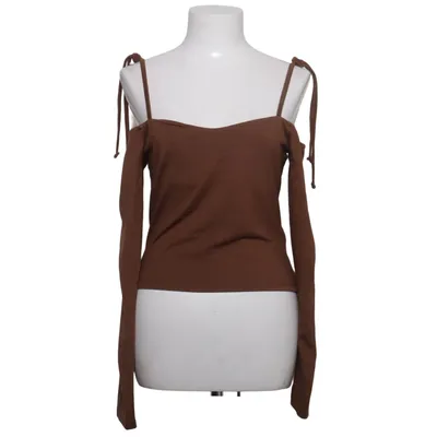 Top (Braun) von Pamela x NA-KD Elasthan, Polyester, Viskose