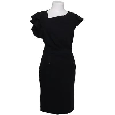 Jurk (Zwart) van Atos Lombardini Elastaan, Polyester, Viscose