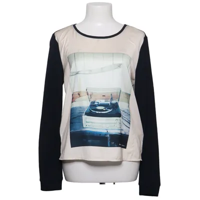 Top (Blauw, Beige) van Maison Scotch Polyester, Viscose