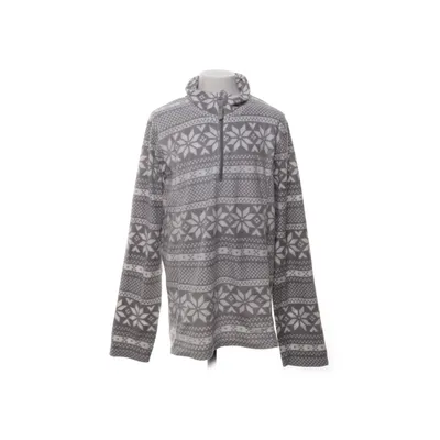 Fleecetrøje (Grå, Hvid) fra Alive Polyester