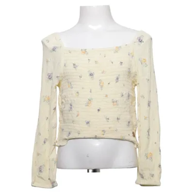 Crop top (Gul, Flerfarvet) fra Ü by KappAhl Viscose