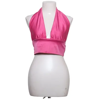Neckholder Top (Pink) von Gina Tricot Elasthan, Polyester